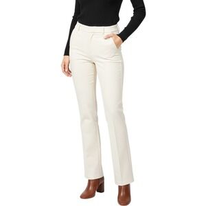 White House Black Market Legacy Dress Pants Modern Boot White Women's Size 14